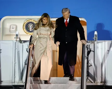Donald Trump Preparing to Meet Britain's Monarch while Demonstrators Assemble in London and Windsor